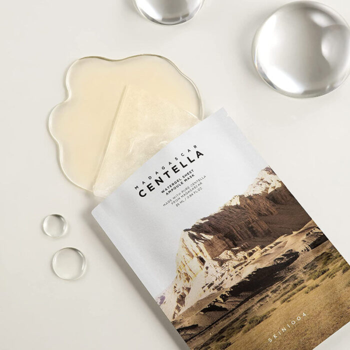 SKIN1004 Madagascar Centella Watergel Sheet Ampoule Mask – Image 2