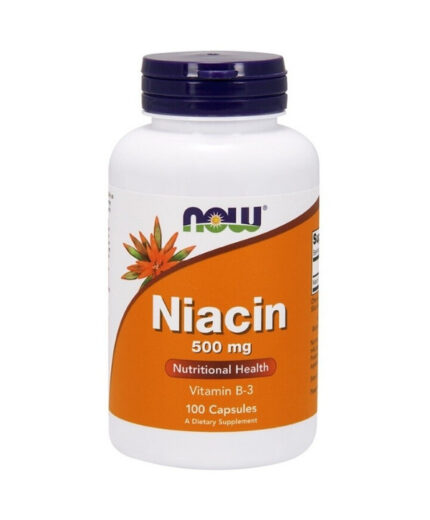 Now Foods – Niacine, 500 mg, 100 Capsules