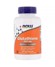 Now Foods – Glutathione, 500 mg, 60 Capsules