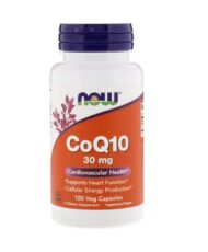 Now Foods – CoQ10, 30 mg, 120 Gélules