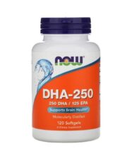 Now Foods – DHA-250, 120 Gélules
