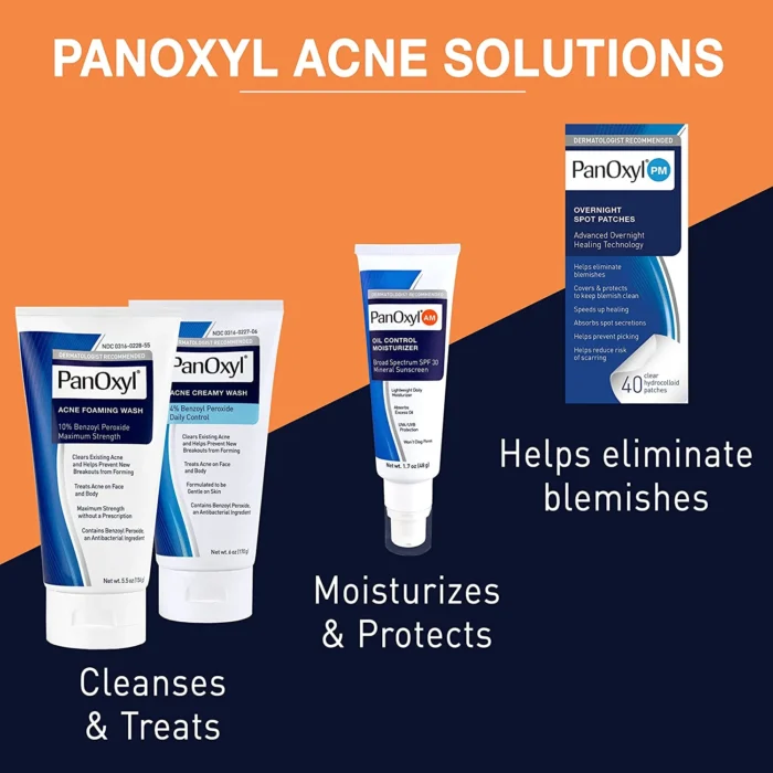 PanOxyl Acne Foaming Wash Benzoyl Peroxide 10% Maximum Strength – Image 9