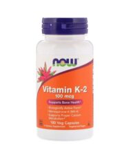 Now Foods – Vitamine K2 100 mcg, 100 Gélules