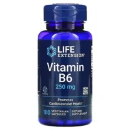 Life Extension Vitamine B6, 250 mg, 100 capsules végétariennes