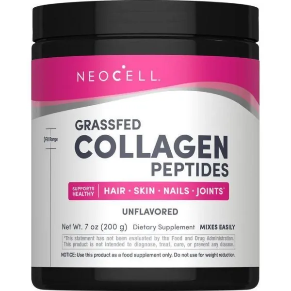 Neocell Collagène Peptides Grassfed ( Articulations, Peau, Cheveux..) Sans Arôme - 200 g