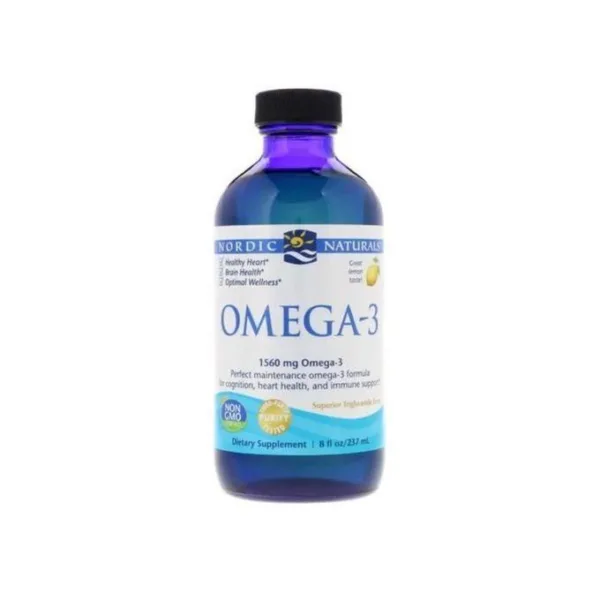 Nordic Naturals OMÉGA 3 1560mg EPA + DHA 237ml - Goût citron