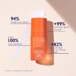 LANCASTER BEAUTY - Sun Beauty Nude Skin Sensation Invisible face Fluid 30SPF - 30ml – Image 5
