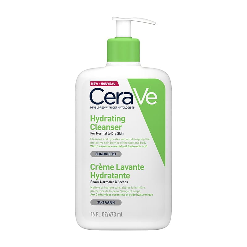 CeraVe-HydrateCleanser-Cleanse-SoapFree_1024x1024_1 CeraVe - Crème Lavante Hydratante - 473 ml – Image 1