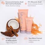 Huda Beauty - MINI Wishful Get Clean 2% PHA & Sea Moss Gentle Foaming Cleanser - 50ml – Image 4