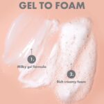 Huda Beauty - MINI Wishful Get Clean 2% PHA & Sea Moss Gentle Foaming Cleanser - 50ml – Image 2