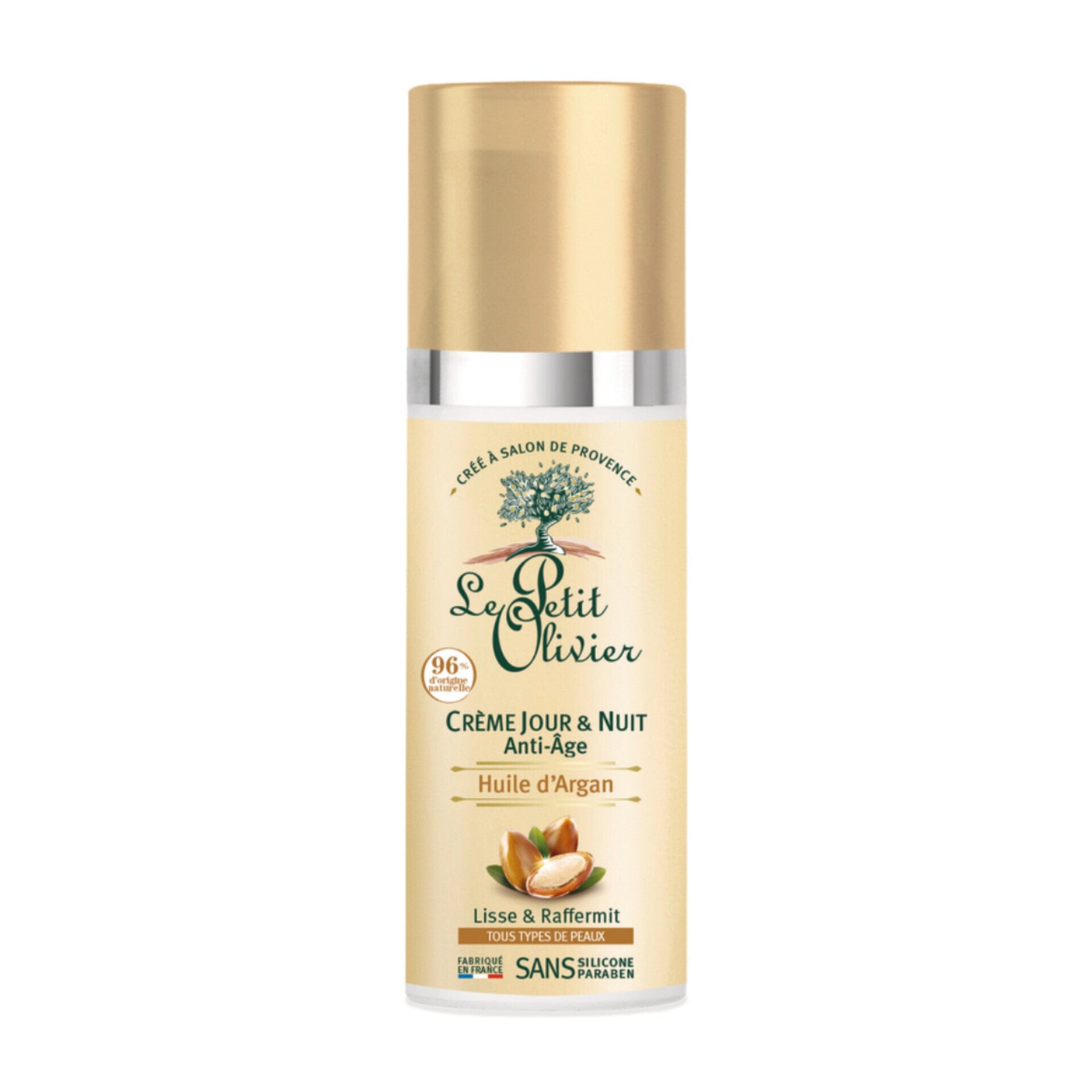 InShot-20240717_231108932 LE PETIT OLIVIER - Crème de Jour et Nuit Anti-âge Huile d'Argan - 50ml – Image 1