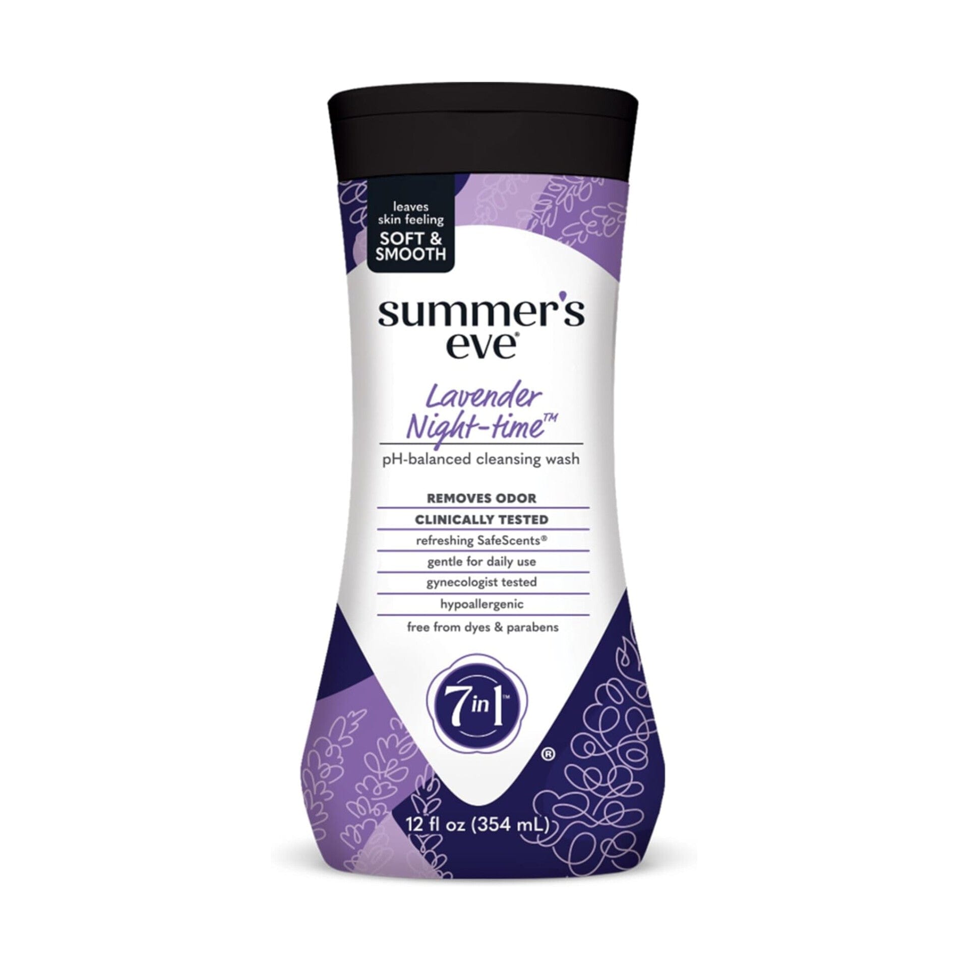 InShot-20241020_181348011 Summer's Eve - Cleansing Wash Night Feminine Body - 354ml – Image 1