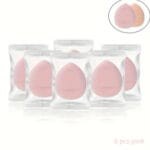 POPPIN - Mini Powder Puff - réf Apricot ( 6pcs ) – Image 3