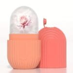 POPPIN - Rouleau de Glace pour Visage Réutilisable - réf Rose