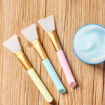 POPPIN - Pinceau en silicone pour masque visage - réf White – Image 7