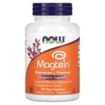 Now Foods Magtein -Magnesium L-Threonate -90 Veg Capsules