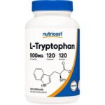 Nutricost L-tryptophane 500 mg, 120 capsules