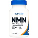 Nutricost NMN, 500 mg, 60 Capsules (250 mg per Capsule)