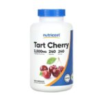 Nutricost Tart Cherry Extract 3000mg, Produit sans OGM 240 Capsules