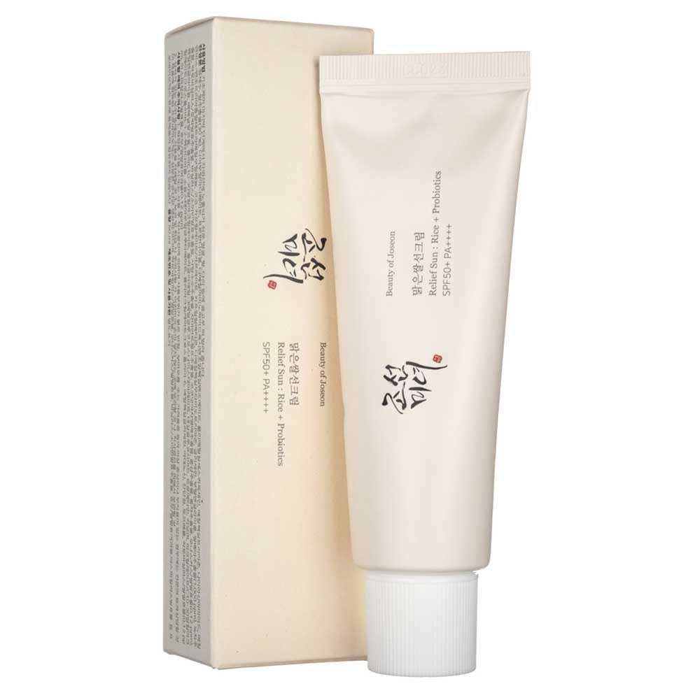 rn-image_picker_lib_temp_38e154b8-b316-4737-b154-0f516689b97b BEAUTY OF JOSEON - Crème Solaire : Riz + Probiotique SPF50+ PA++++ - 50ml – Image 1