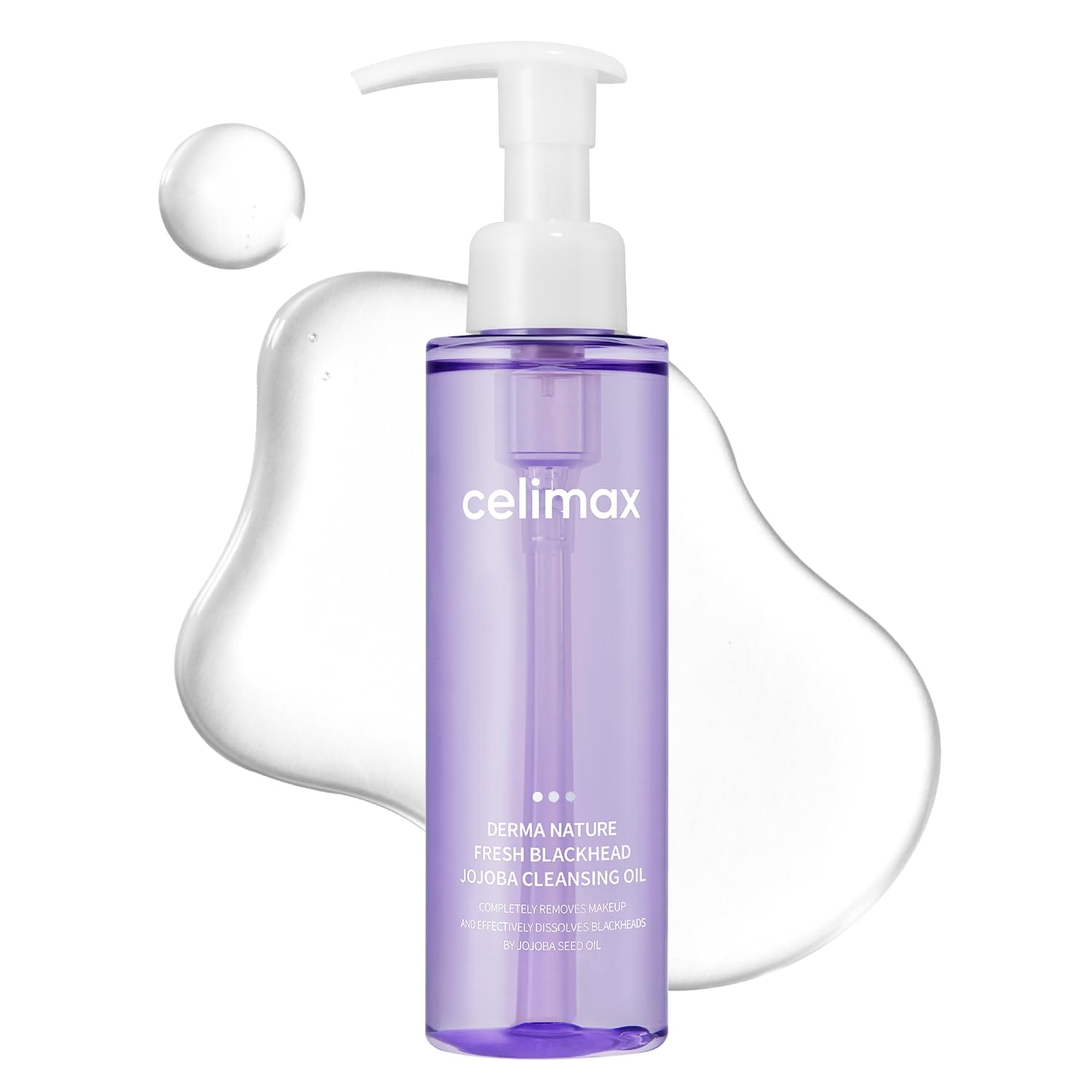 rn-image_picker_lib_temp_76d6c0aa-3f61-4e63-aa35-5878b1265612 CELIMAX - Derma Nature Fresh Blackhead Jojoba Cleansing Oil - 150ml – Image 1