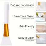 POPPIN - Pinceau en silicone pour masque visage - réf White – Image 5