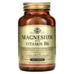Solgar Magnésium  avec vitamine B6 250 comprimés