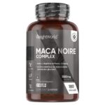 WeightWorld Black Maca Noire Racine de maca 5550mg - made in UK