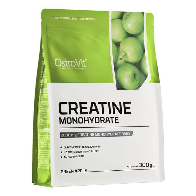 creatine-monohydrate-100-servings-micronized-300-g-pomme-performance-force OstroVit Creatine Monohydrate 100 Pomme 300 g – Image 1