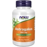 Now Foods Astragalus 500 mg 100 capsules végétariennes