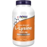 Now Foods L-Lysine, Double Force 1000mg 250 Tablets