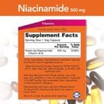 Now Foods Niacinamide 500 mg  100 VegCaps – Image 2