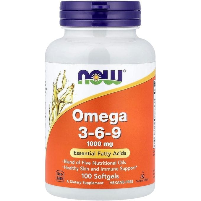 now-foods-omega-3-6-9-1200-mg-90-capsules-a-enveloppe- Now Foods oméga 3-6-9, 1200 mg, 90 capsules – Image 1