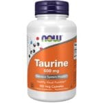 Now Foods Taurine 500 mg - 100 Gélules