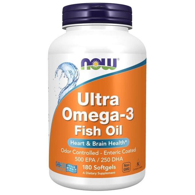 now-foods-ultra-omega-3-500-mg-dacide-epa250-mg-de-dha-180-capsules Now Foods Ultra Oméga-3 500 mg 180 capsules – Image 1