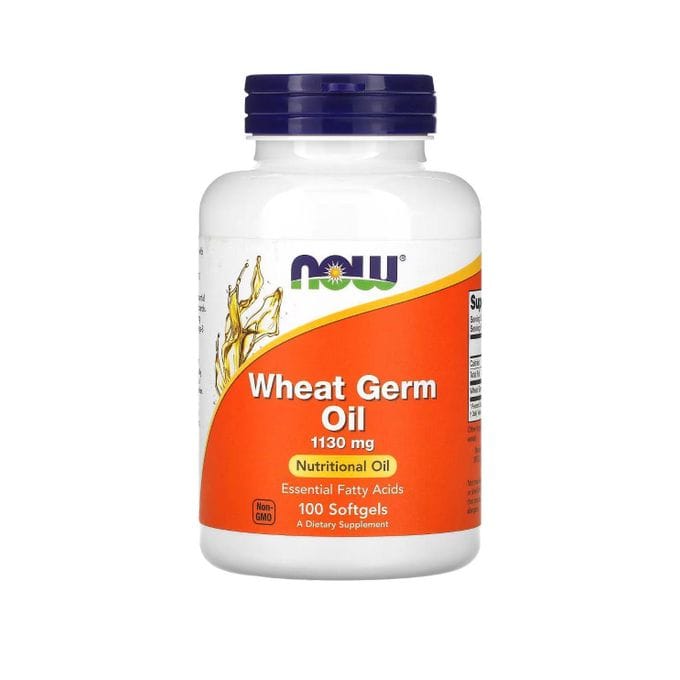 now-foods-wheat-germ-oil-huile-de-germe-de-ble-1130-mg-100-softgels Now Foods Wheat Germ Oil 1130 mg, 100 Softgels – Image 1