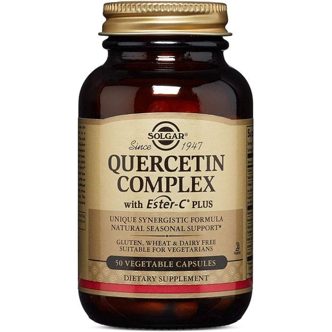solgar-complexe-de-quercetine-avec-ester-c-plus-50-capsules- Solgar Complexe de quercétine avec Ester-C Plus, 50 capsules – Image 1