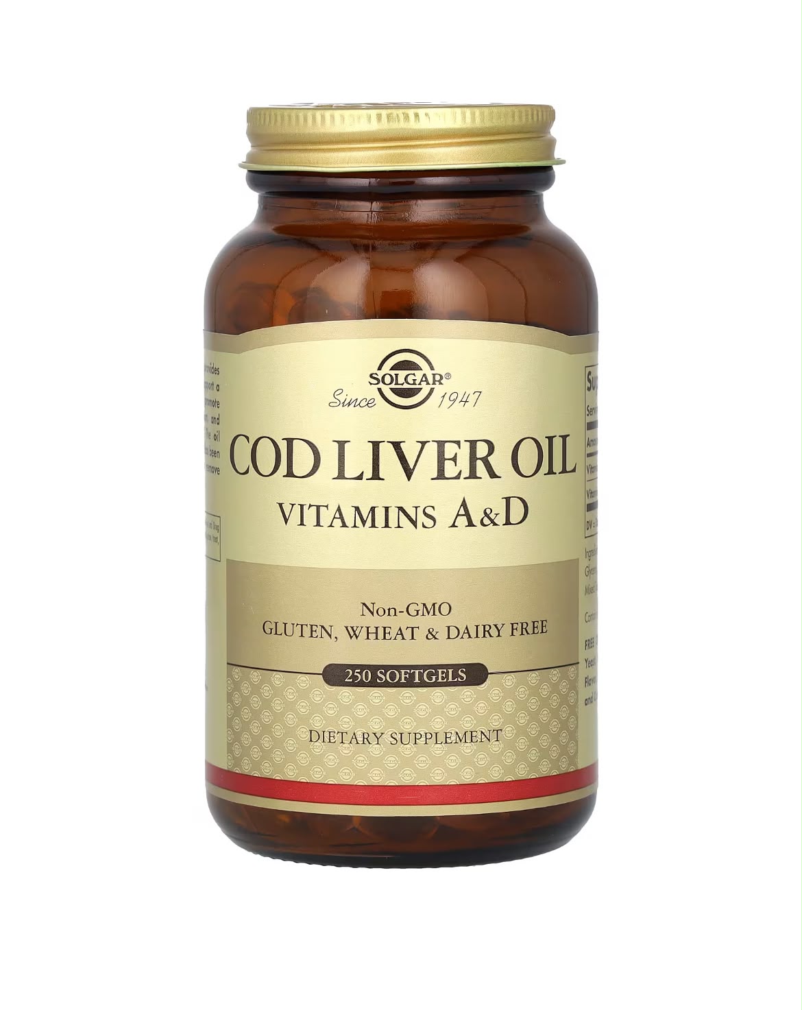 WhatsApp Image 2026-07-01 at 06.12.10 Solgar Cod Liiver Oil Vitamines A et D 250 Softgels – Image 1
