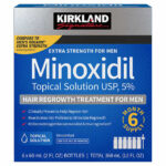 MINOXIDIL 5% Pour Hommes 6 Flacons
