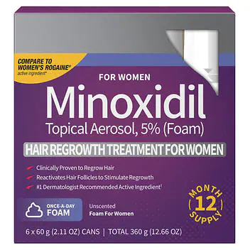 km-solution-women-1 Minoxidil Topique Mousse 5 % pour Femme – Image 1