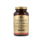 Solgar Vitamin D3 (Cholecalciferol), 25 mcg (1,000 IU), 250 Softgels