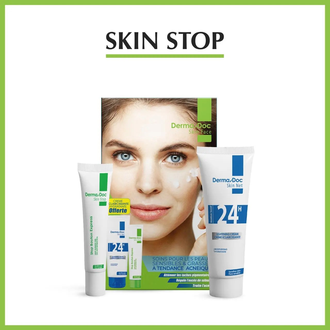 Dermadoc-Stop-Bouton-Express-15ml-Creme-Eclaircissante-50ml-Offerte.jpeg Dermadoc Stop Bouton Express 15ml + Creme Eclaircissante 50ml Offerte – Image 1