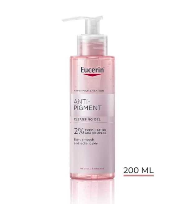 Eucerin-Anti-pigment-Cleansing-gel-200ml.jpg Eucerin Anti-pigment Cleansing gel 200ml – Image 1