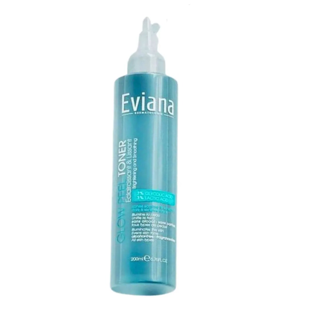 Eviana-Glow-Peel-Toner-200ml.jpg Eviana Glow Peel Toner 200ml – Image 1