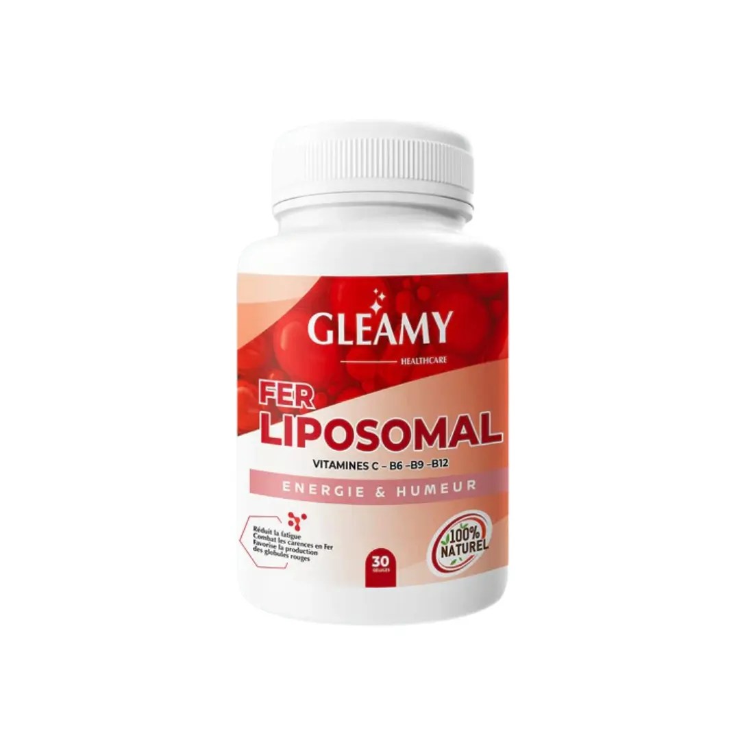 Gleamy-Fer-Liposomal-30-Gelules.jpg Gleamy Fer Liposomal 30 Gelules – Image 1