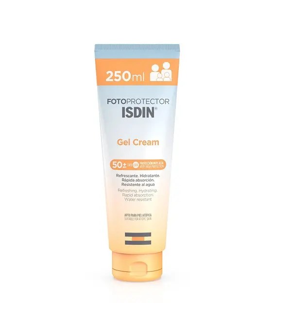 Isdin-Fotoprotector-ISDIN-Gel-Cream-SPF-50250ml.jpg Isdin Fotoprotector ISDIN Gel Cream SPF 50+250ml – Image 1