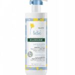 KLORANE BEBE – Lait de toilette sans rinçage au Calendula apaisant – Bébé – Peau normale à sèche 500 ml