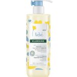 KLORANE BEBE – Gel lavant doux au Calendula apaisant – Bébé – Corps et cheveux – Peau normale 500 ml
