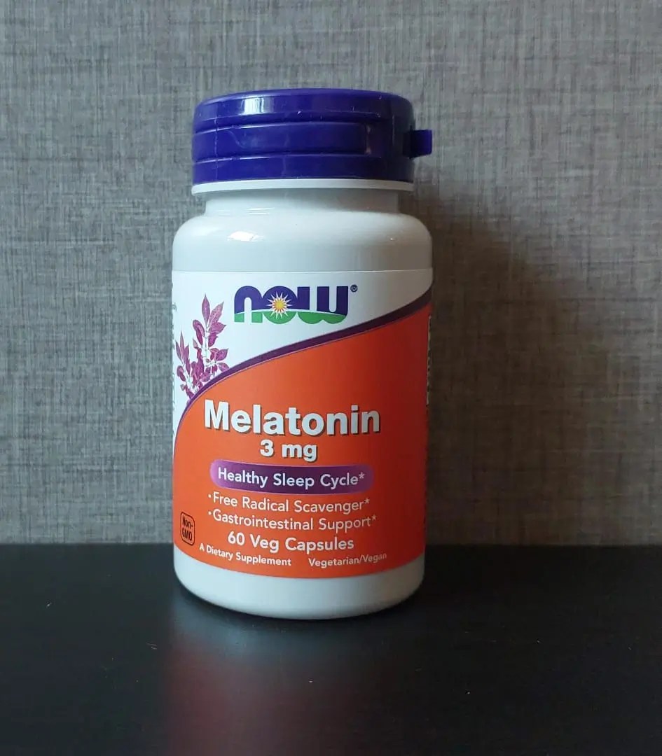 Melatonine-NOW-3-mg.jpg NOW MELATONINE 3 MG 90 capsules – Image 1