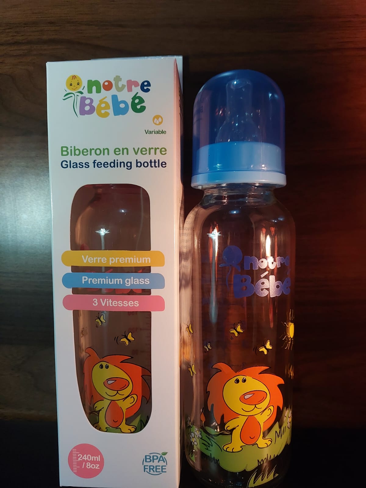 NOTRE-BEBE-BIBERON-EN-VERRE-240-ML.jpg NOTRE BEBE BIBERON EN VERRE 240 ML – Image 1